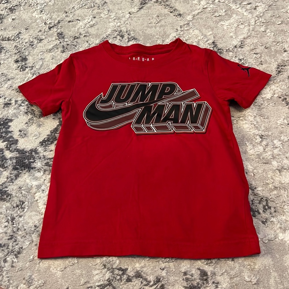 Like New Boys 4/5 Nike Jordan Jump-man Tee